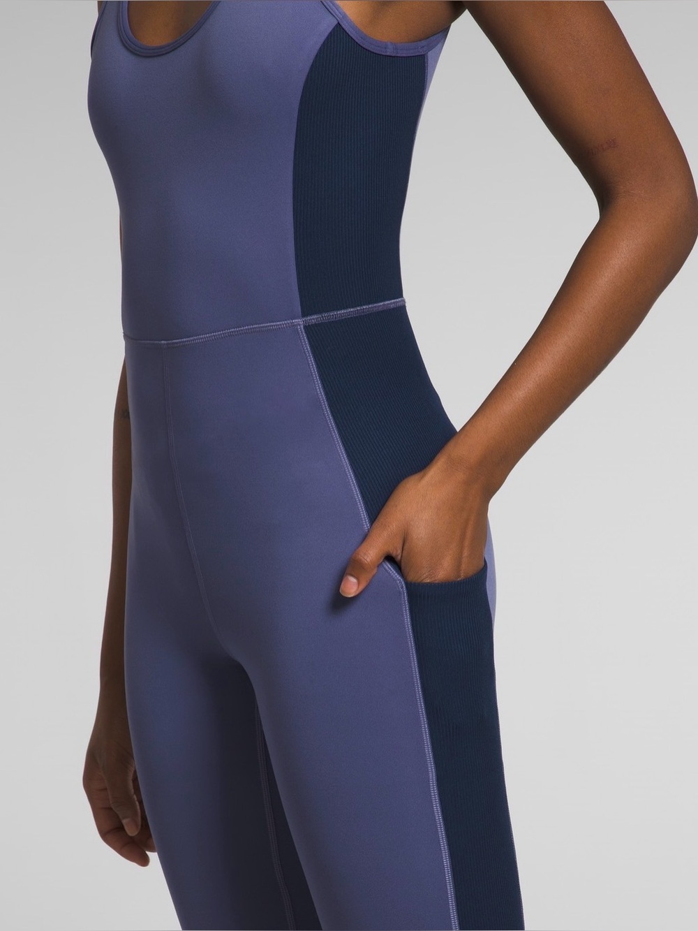 NWT The North Face Cave Blue/Summit Navy Dune Sky Onesie Long Women's Size XS - Picture 5 of 11